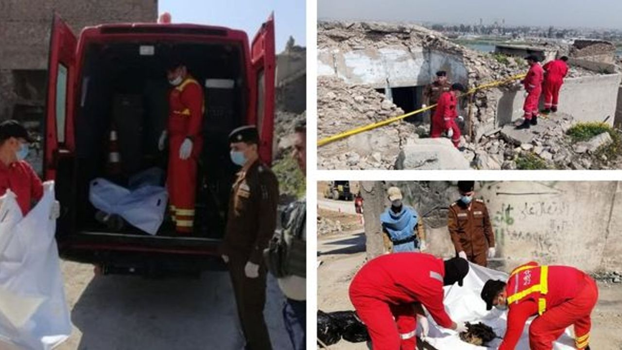 MUSUL-Kimliği belirsiz 12 ceset bulundu