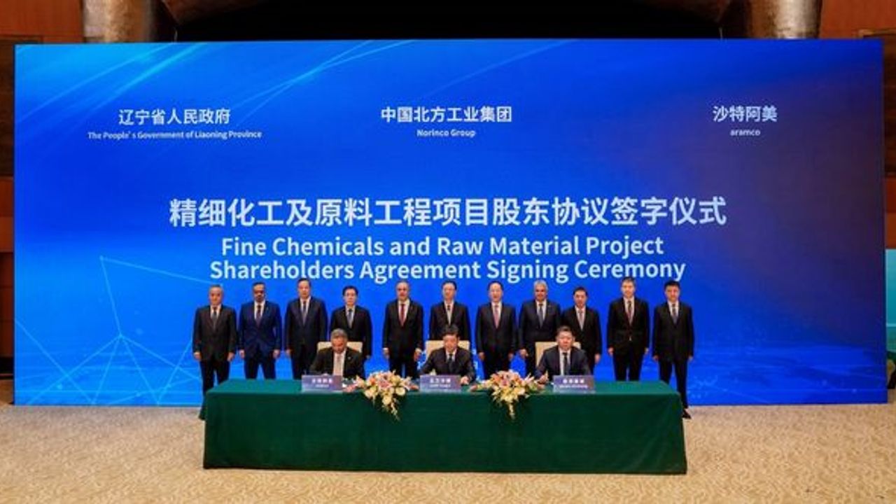 Saudi Aramco, Çin'de rafineri ve petrokimya tesisi inşa edeceğini açıkladı