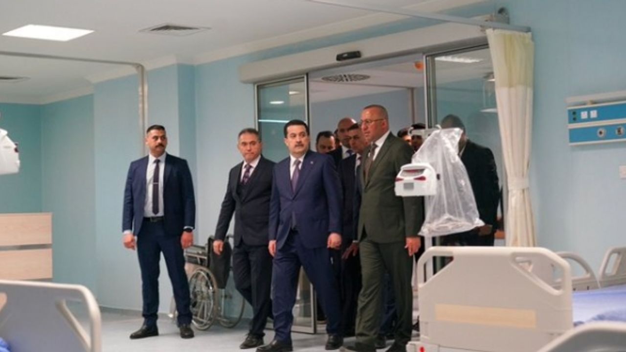 Basra'da Türk yapımı hastanenin açılışı yapıldı