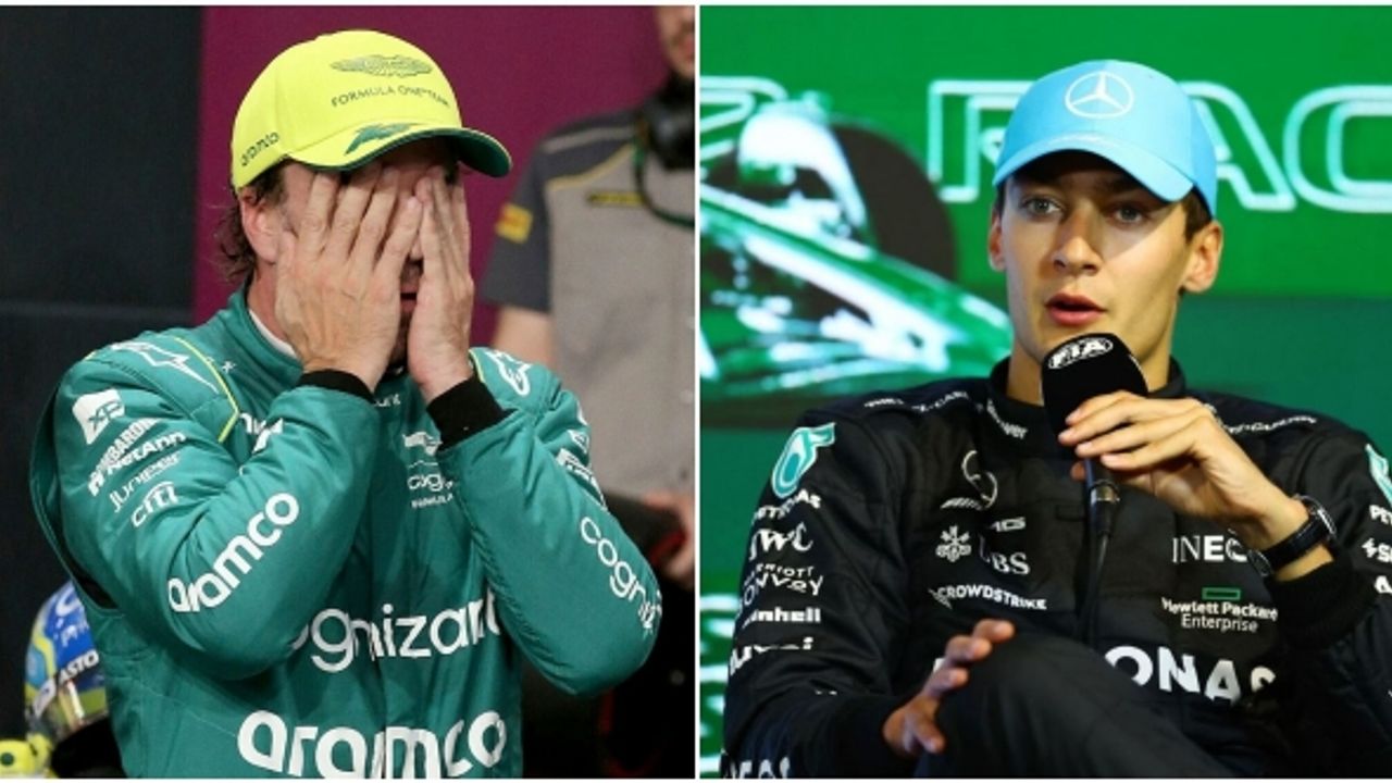 Suudi Arabistan’da 3'üncülük Alonso'dan Russell'a geçti