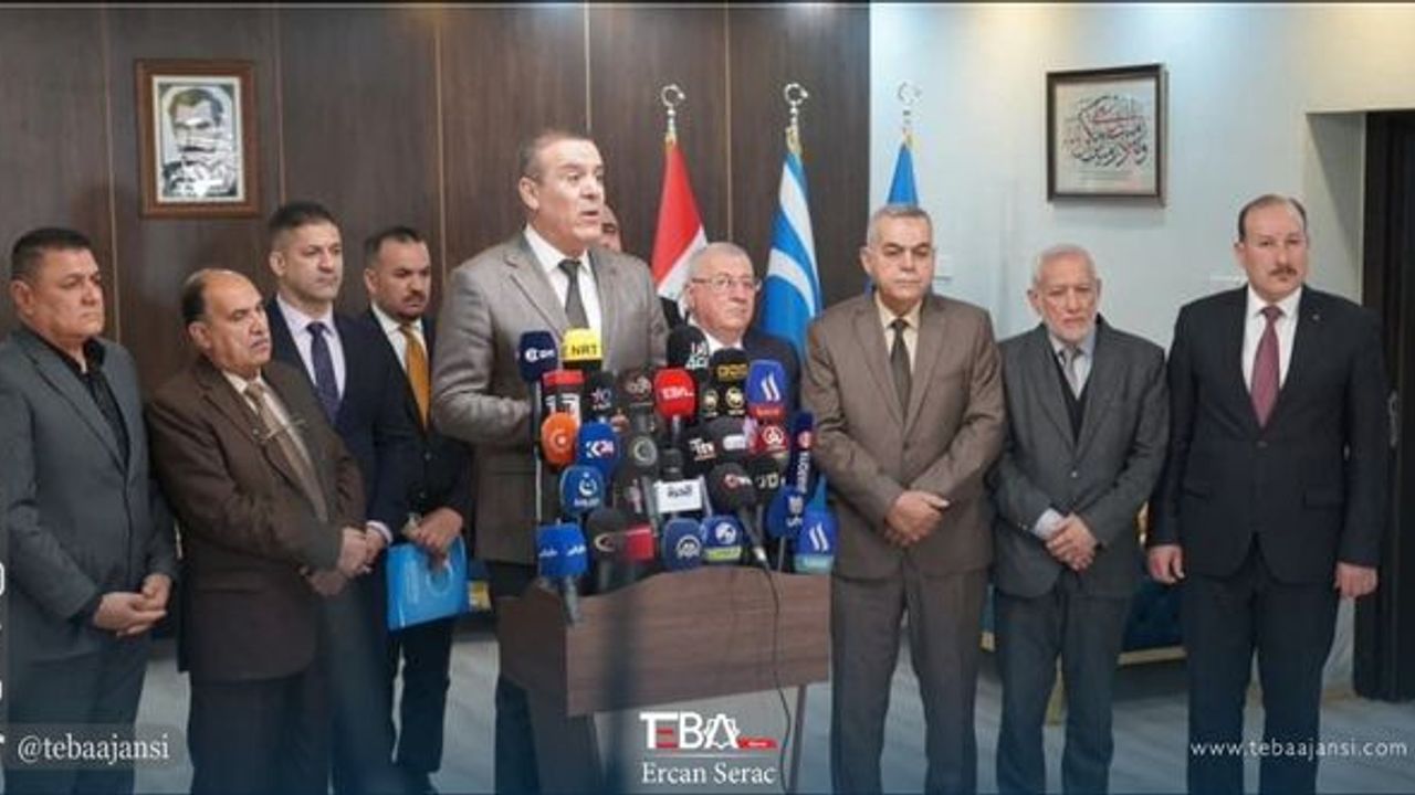 Türkmen ve Arap partilerden basın açıklaması