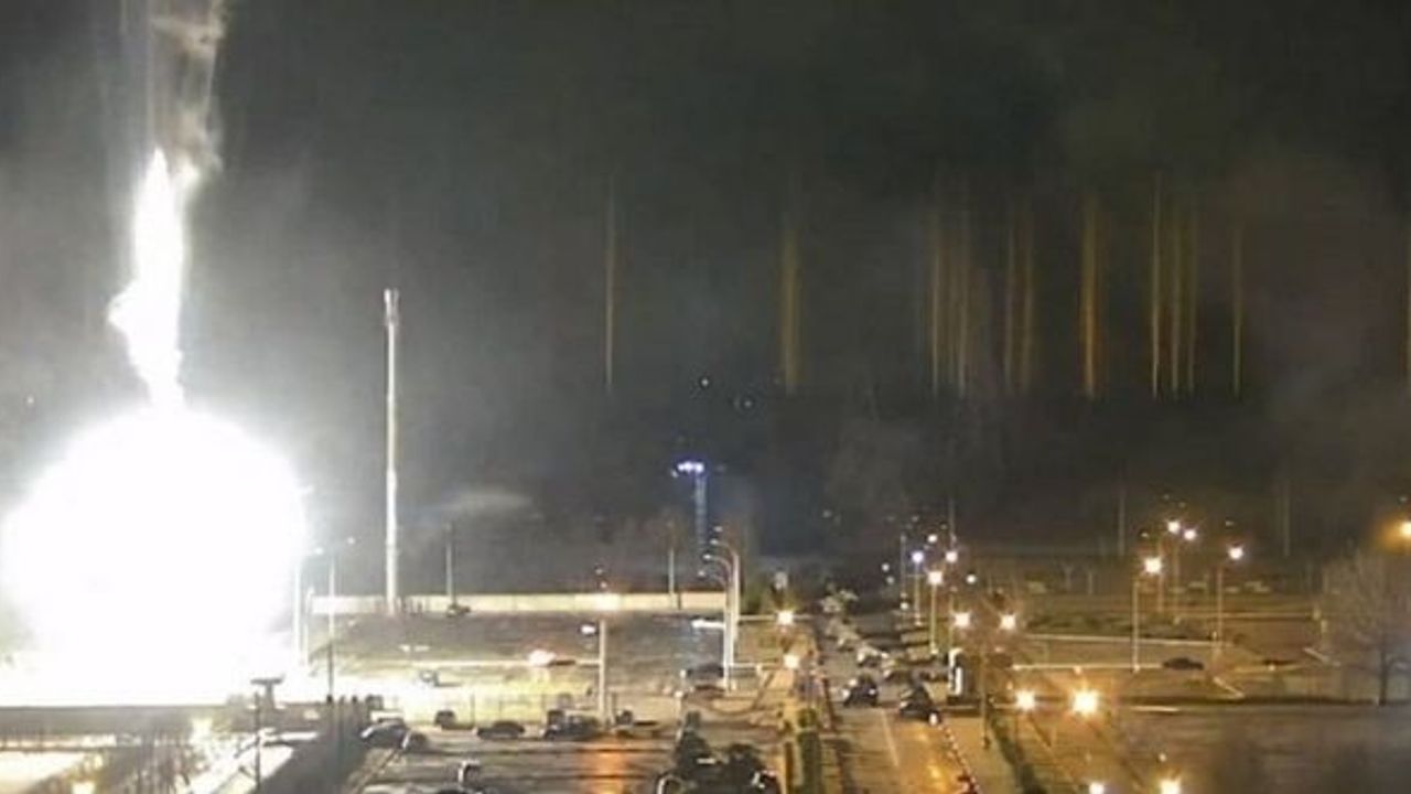 Zaporijya Nükleer Santrali’ne roketli saldırı