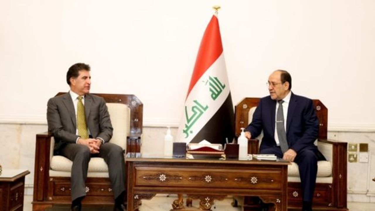 Barzani ile Maliki gündemdeki konuları ele aldı