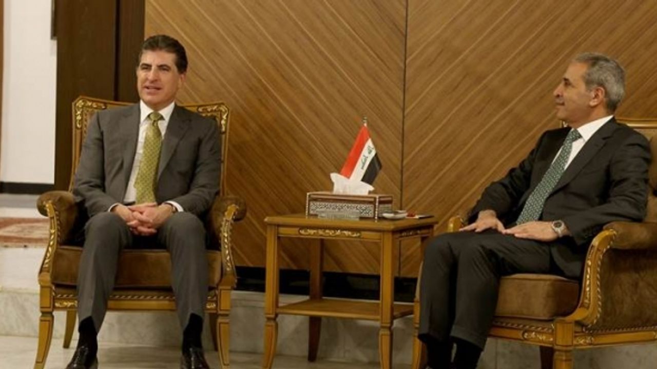 Barzani ile Yüksek Yargı Konseyi Başkanı Zedan görüştü