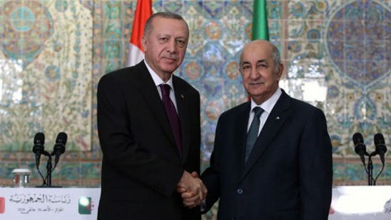 Cezayir Cumhurbaşkanı Tebbun, Cumhurbaşkanı Erdoğan ile Sudan’ı görüştü