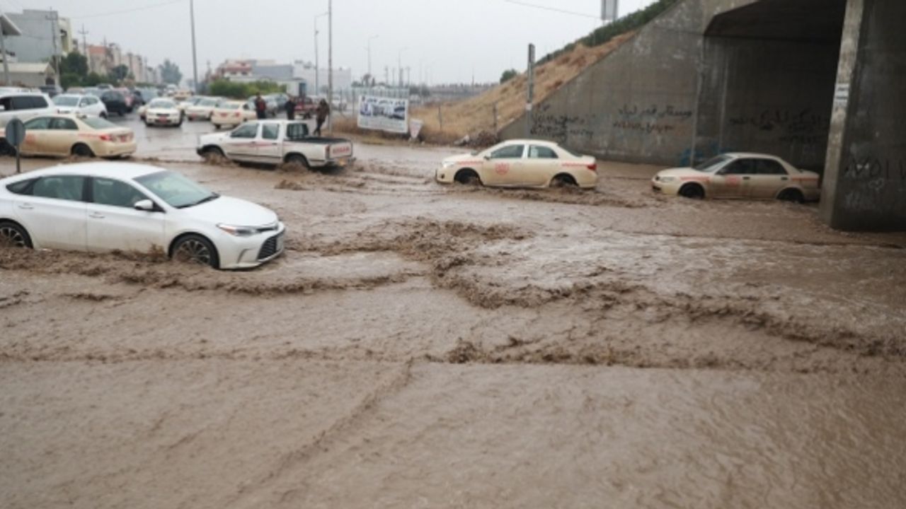 Erbil Belediyesi: Sel durumunda panik yapmayın