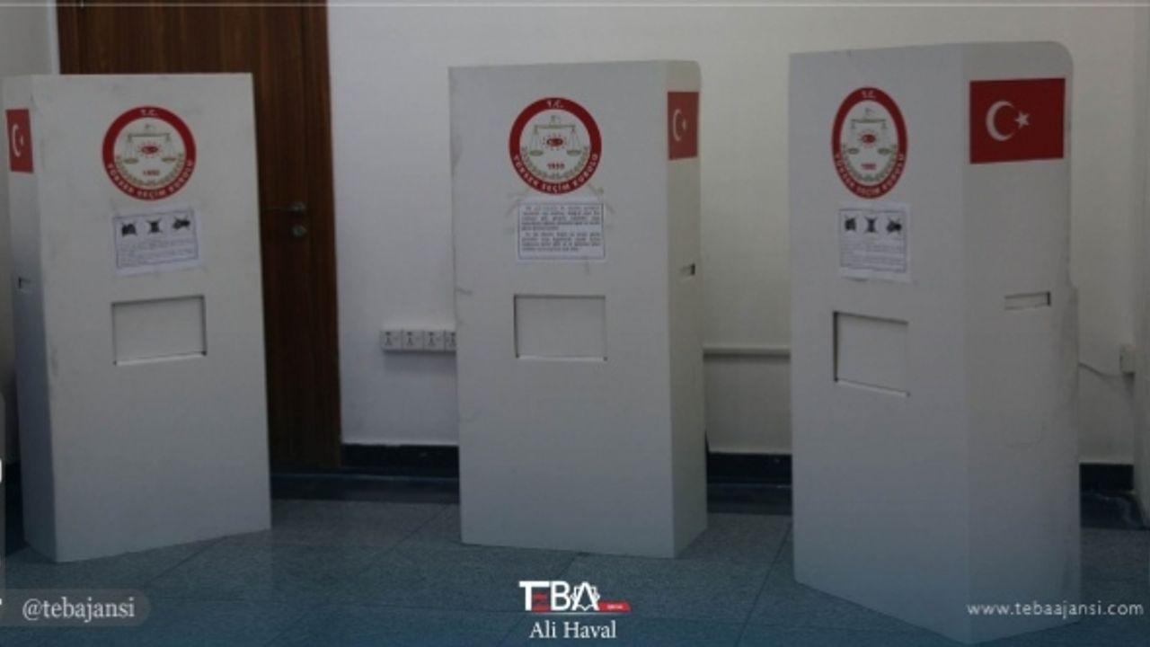 Erbil’de Türkiye cumhurbaşkanı seçimi için oy verme işlemi başladı