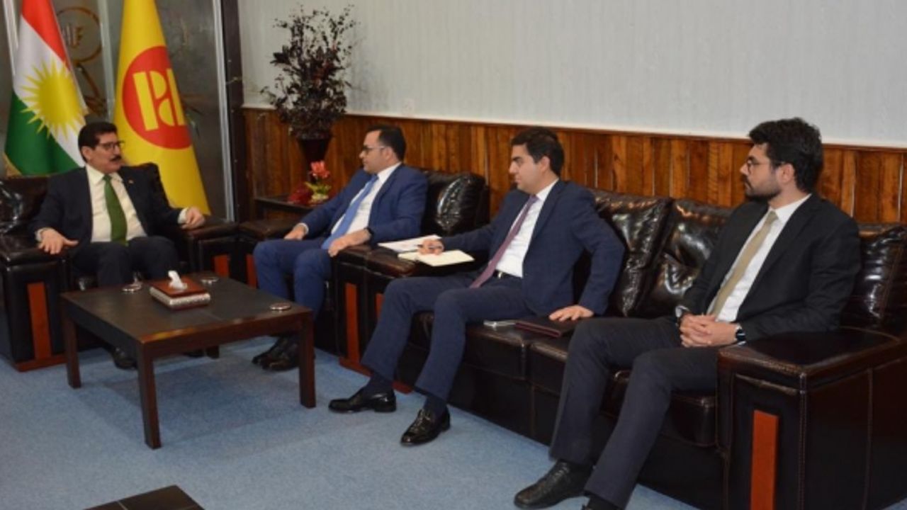 KDP Siyasi Büro Üyesi Mirani ile Başkonsolos Yakut görüştü