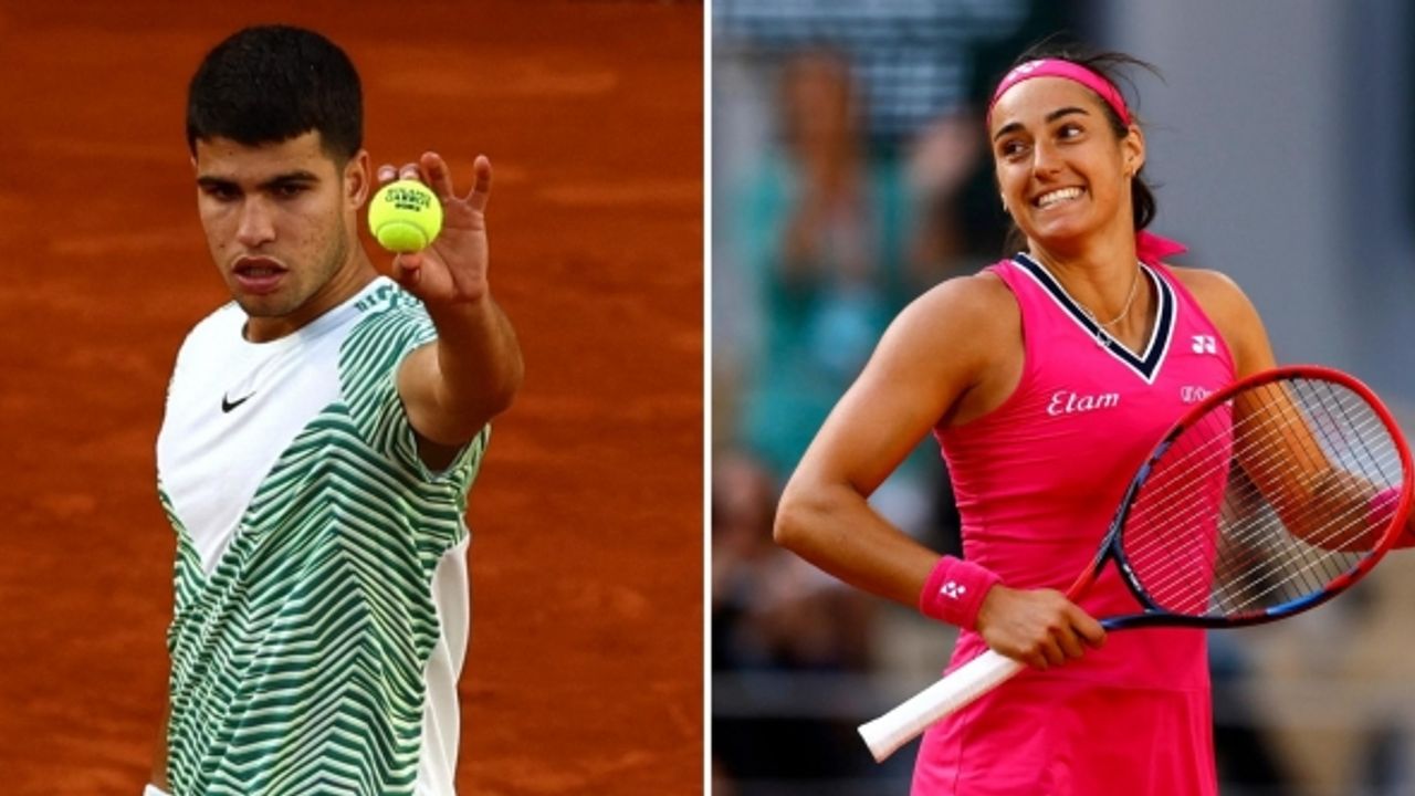 Roland Garros'ta Alcaraz ve Garcia 2. turda