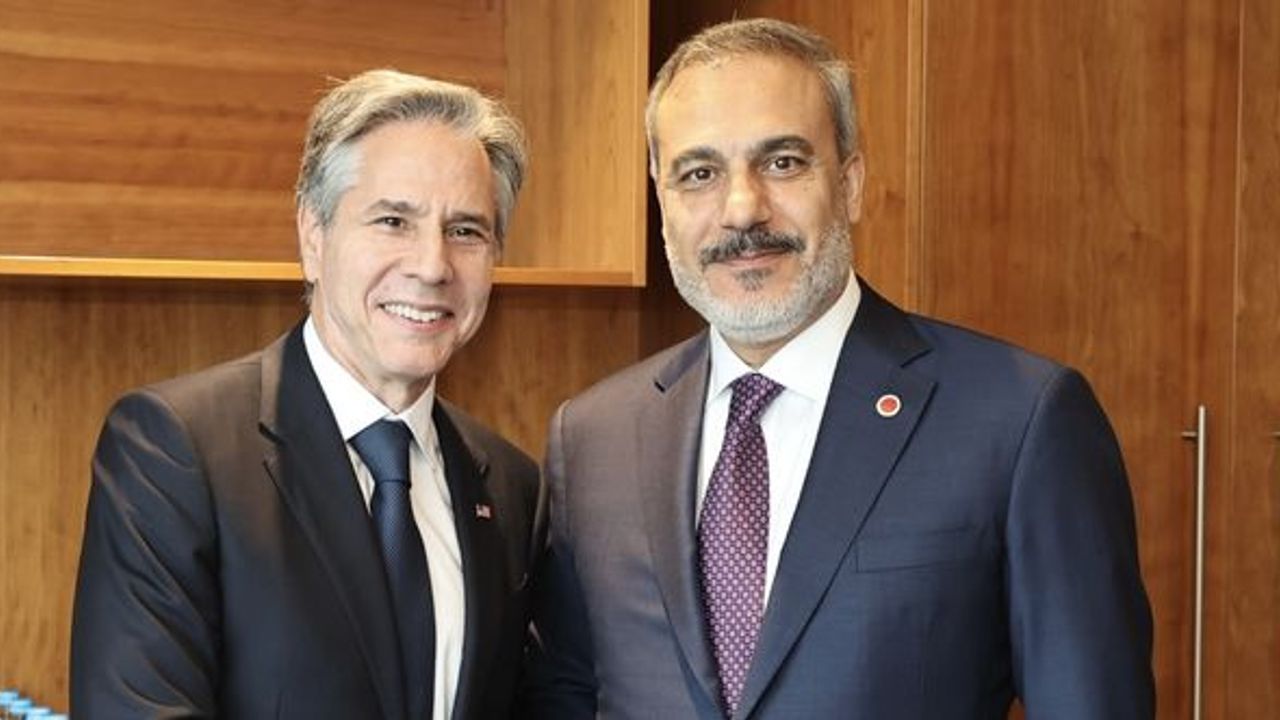 Bakan Fidan, ABD'li mevkidaşı Blinken ile görüştü