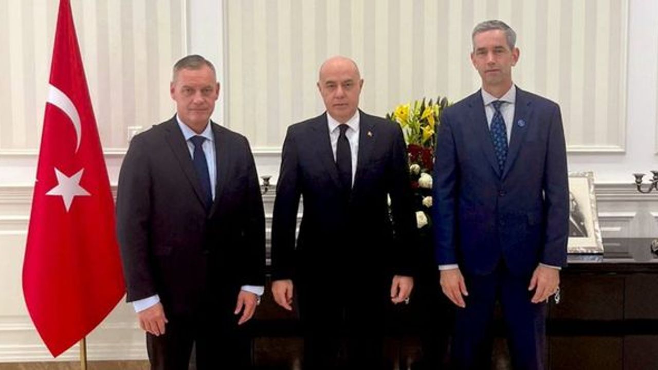 Büyükelçi Güney ile Anders Wiberg görüştü