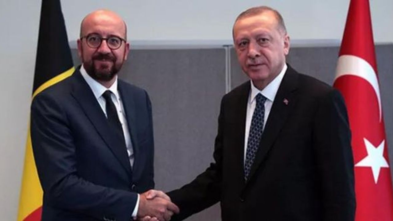 Cumhurbaşkanı Erdoğan, AB Konseyi Başkanı Michel ile görüştü