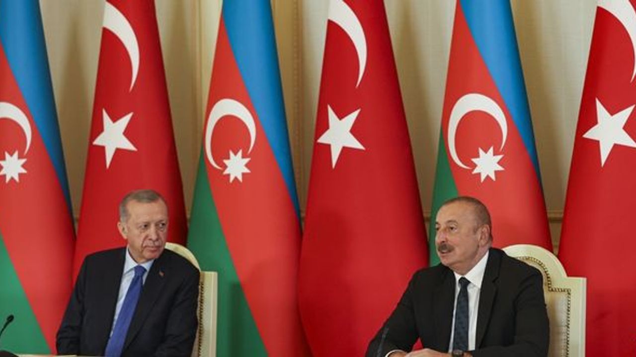 Erdoğan ile Aliyev'den ortak basın toplantısı