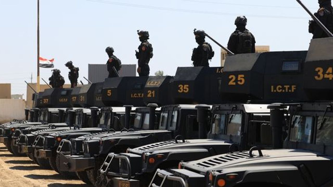Irak'ta Terörle Mücadele timleri tatbikat yaptı