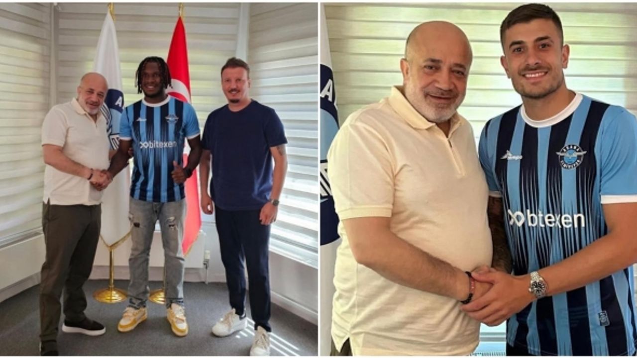 Adana Demirspor’dan iki imza birden
