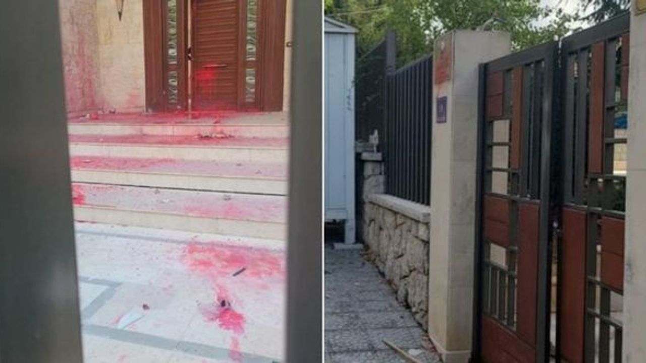 Azerbaycan'ın Beyrut büyükelçiliğine Ermenilerden saldırı
