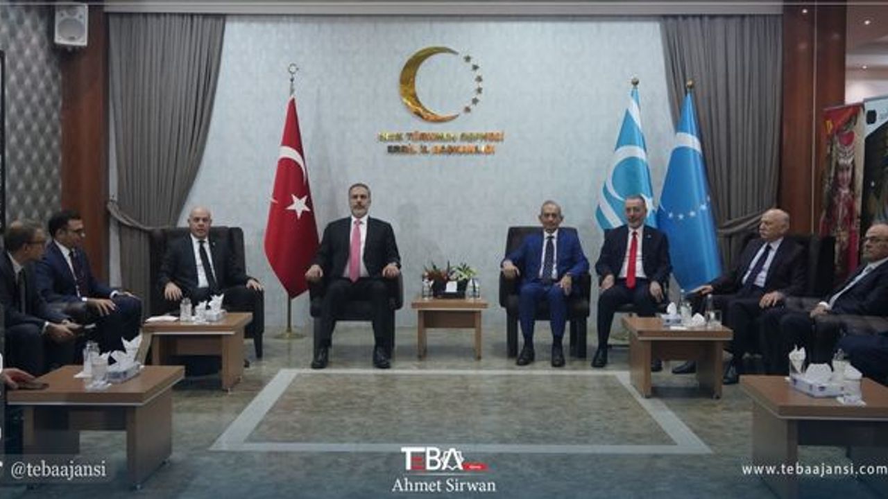 Bakan Fidan ITC Erbil İl Başkanlığı'nda