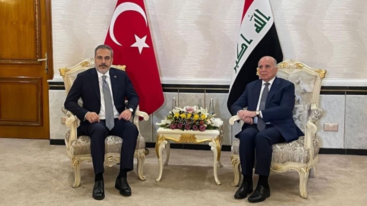 Bakan Hüseyin ile Fidan görüştü