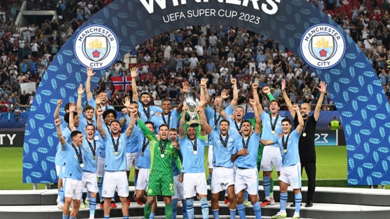 UEFA Süper Kupa’da şampiyon Manchester City