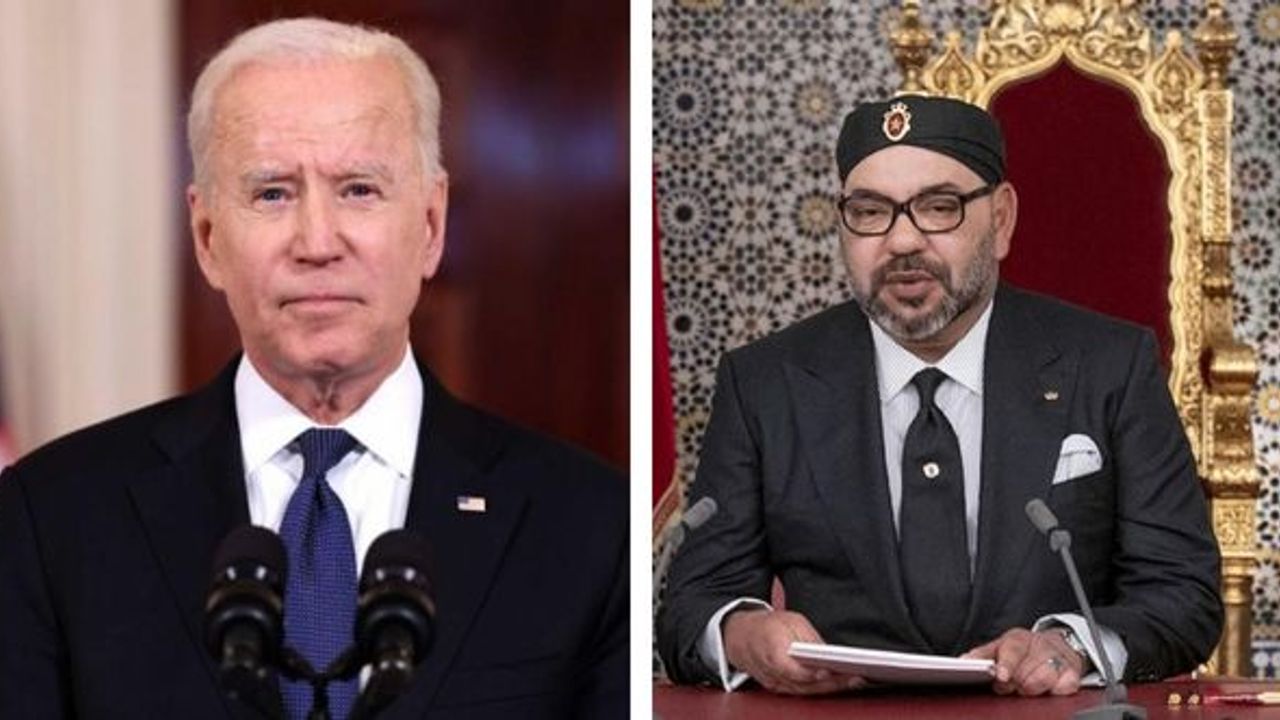 ABD Başkanı Biden, Fas Kralı  ile görüştü