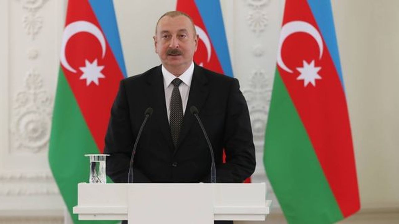 Aliyev: Karabağ'daki Ermeni silahlı güçlerin silah bırakması halinde tedbirler durdurulacak