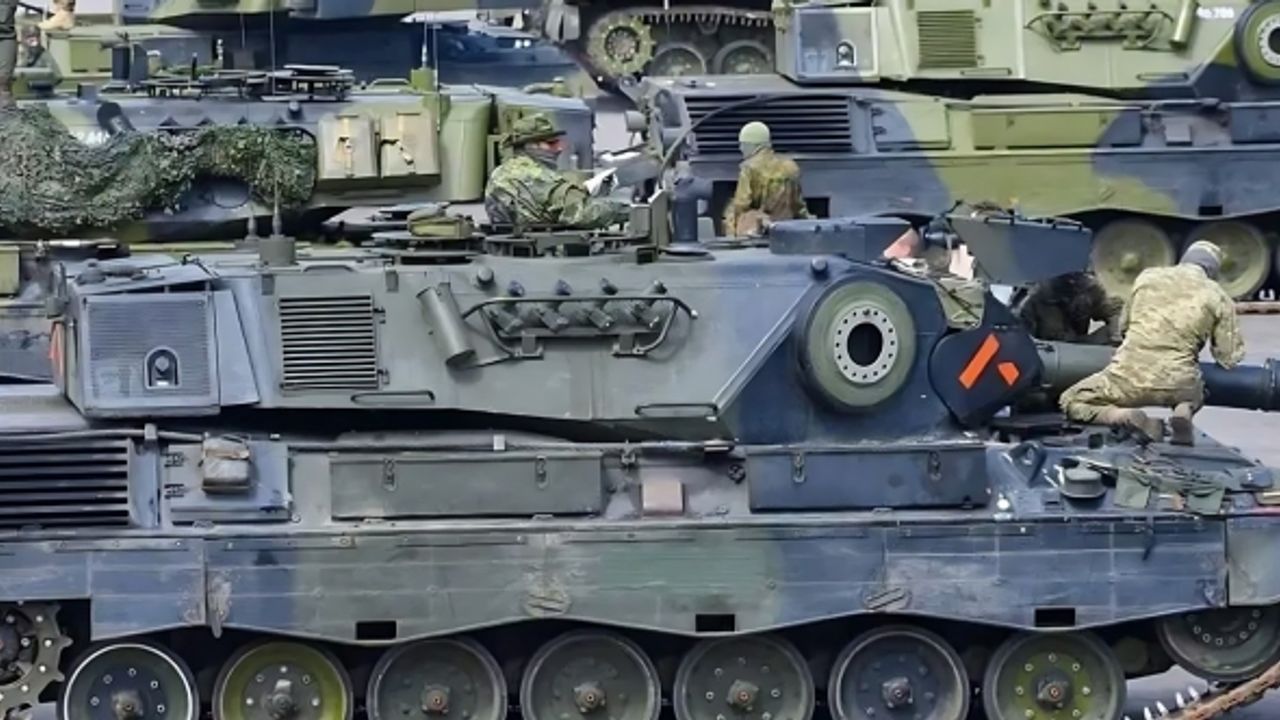 Danimarka, Ukrayna'ya "Leopard 1A5" tankı yolladı
