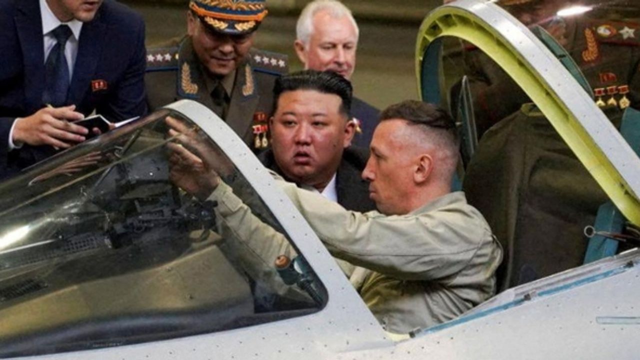 Kuzey Kore lideri Kim, Rusya'da uçak fabrikasını ziyaret etti
