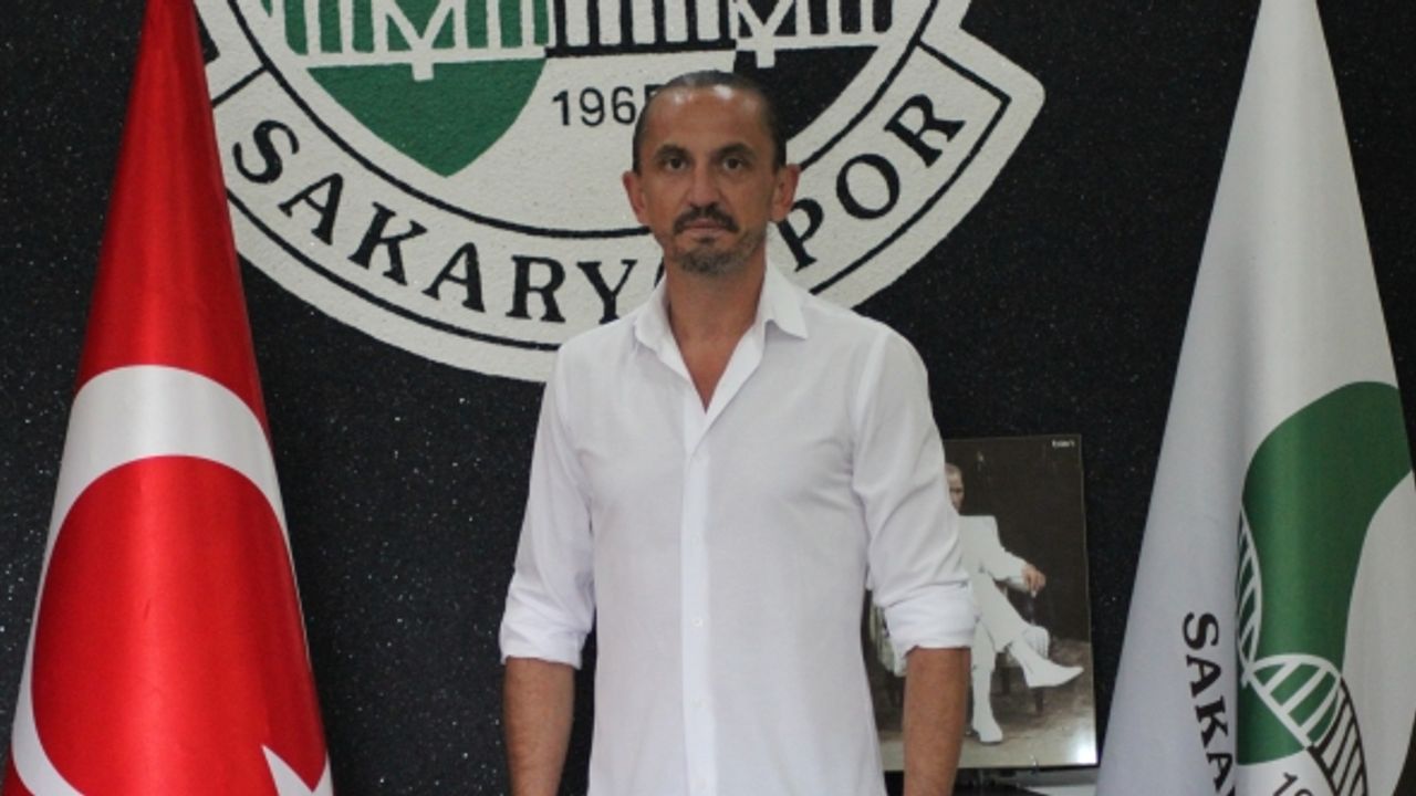 Sakaryaspor’un yeni hocası Tuncay Şanlı oldu
