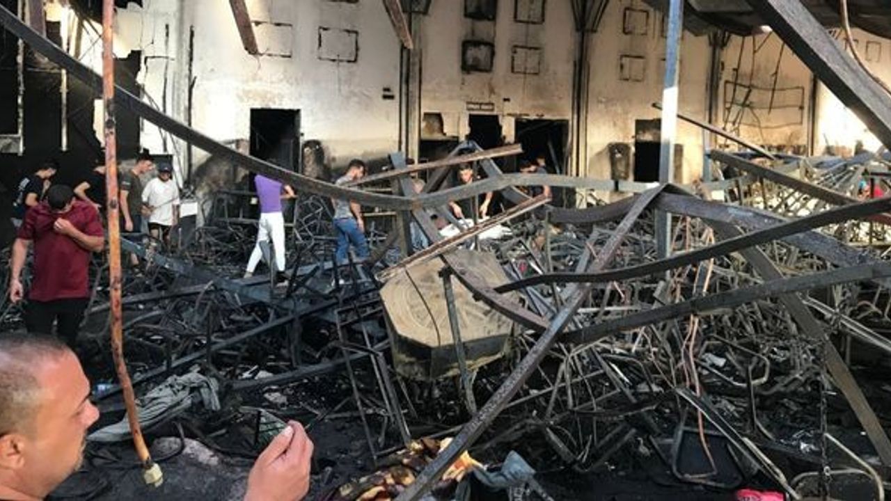 Yangın çıkan düğün salonunun sahibinin yakalanması için operasyon başlatıldı