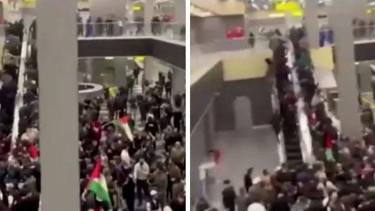 Dağıstan’da havalimanında İsrail’den gelen uçak nedeniyle arbede çıktı