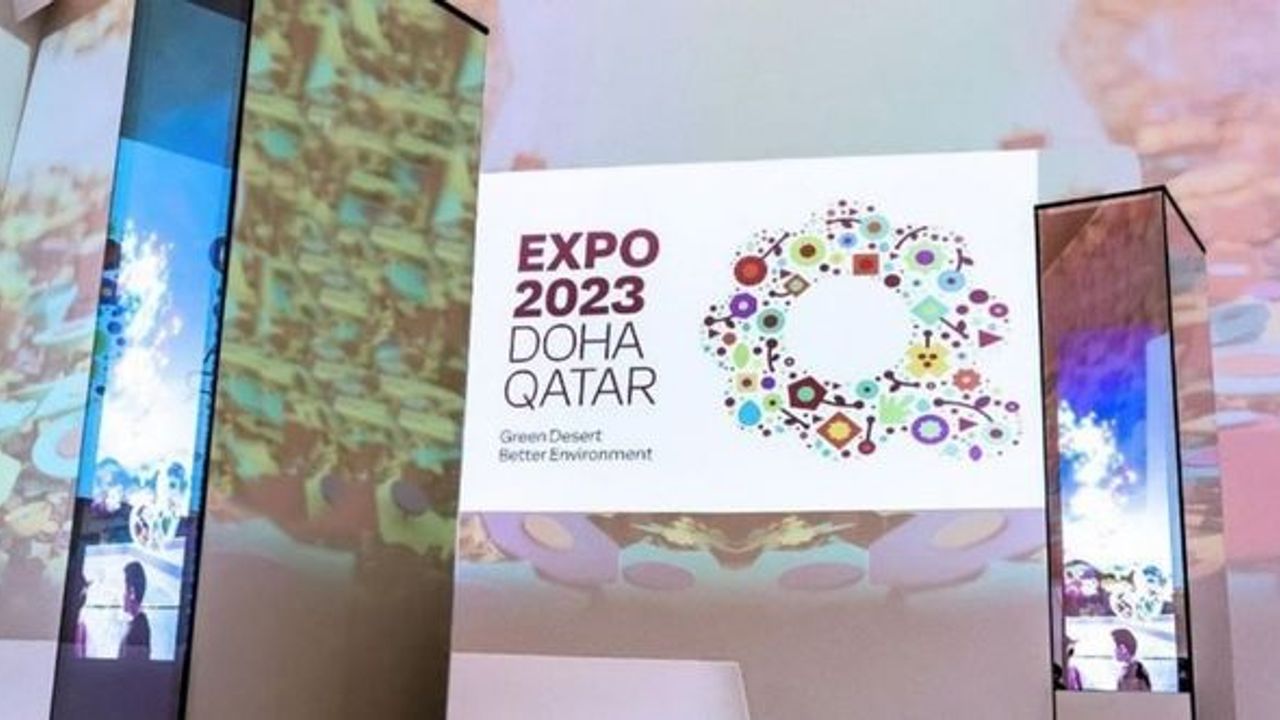 Katar'da düzenlenen "Expo Doha 2023" fuarı başladı