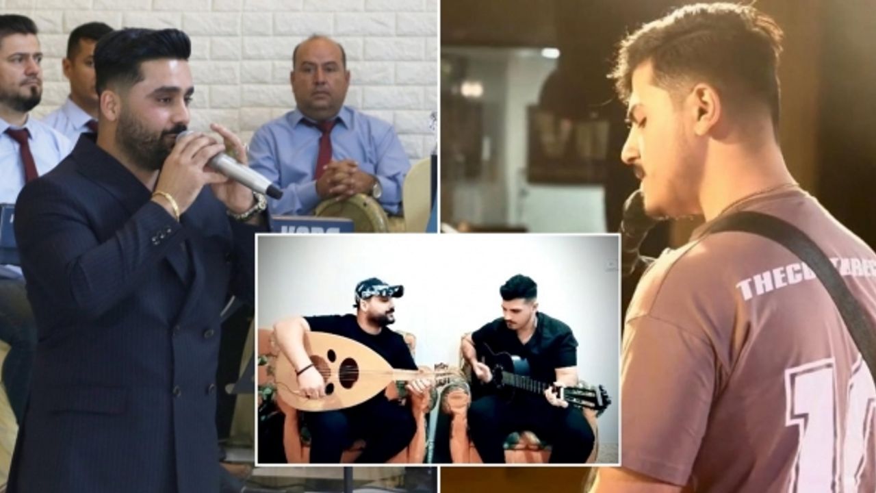 Mustafa ile Ömer’den canlı performans
