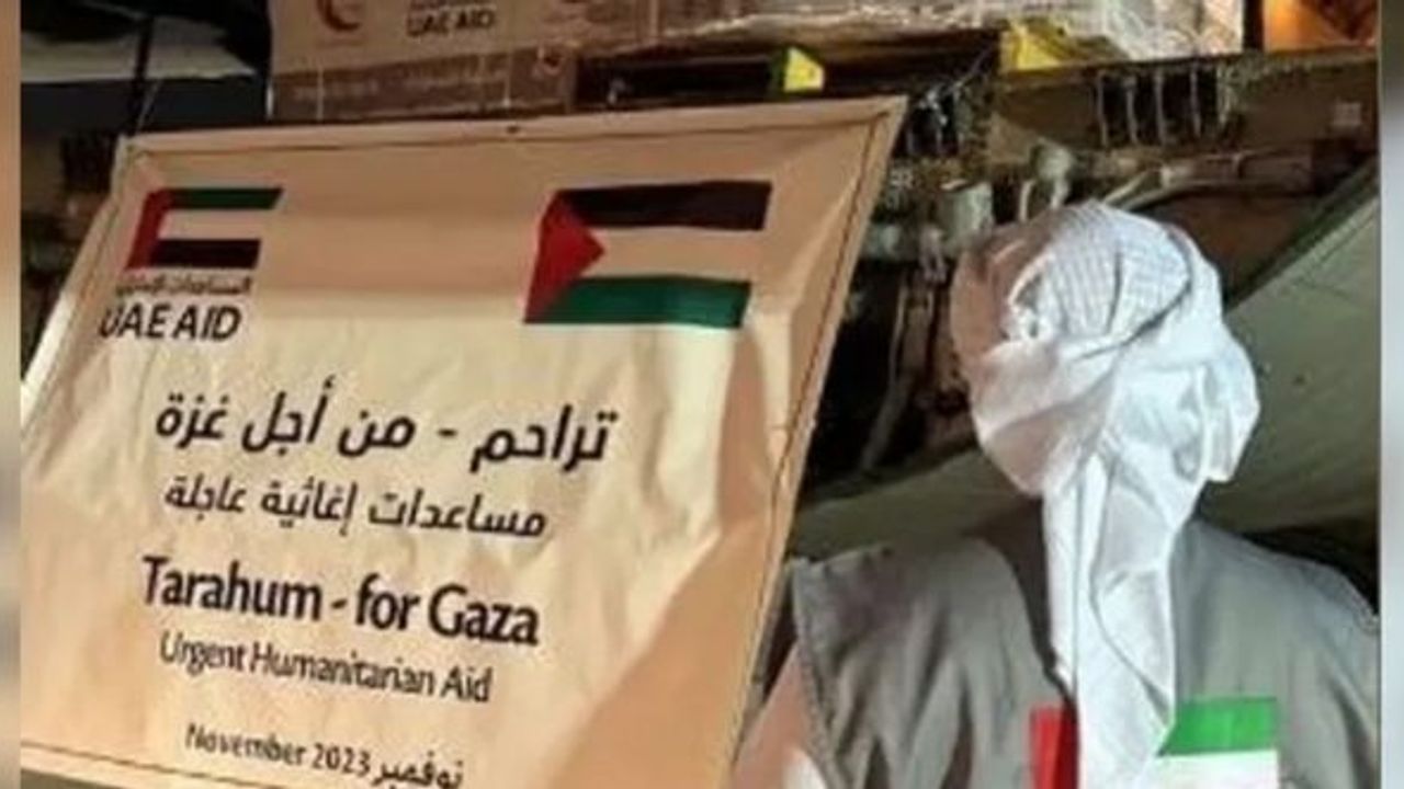 BAE, Gazze Şeridi'ne 25 ton insani yardım gönderdi