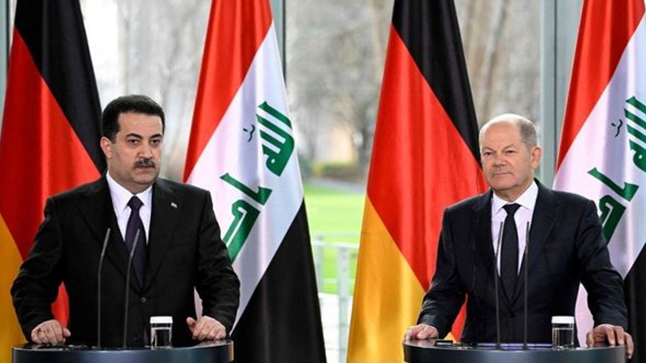 Başbakan Sudani Alman mevkidaşı Scholz ile görüştü
