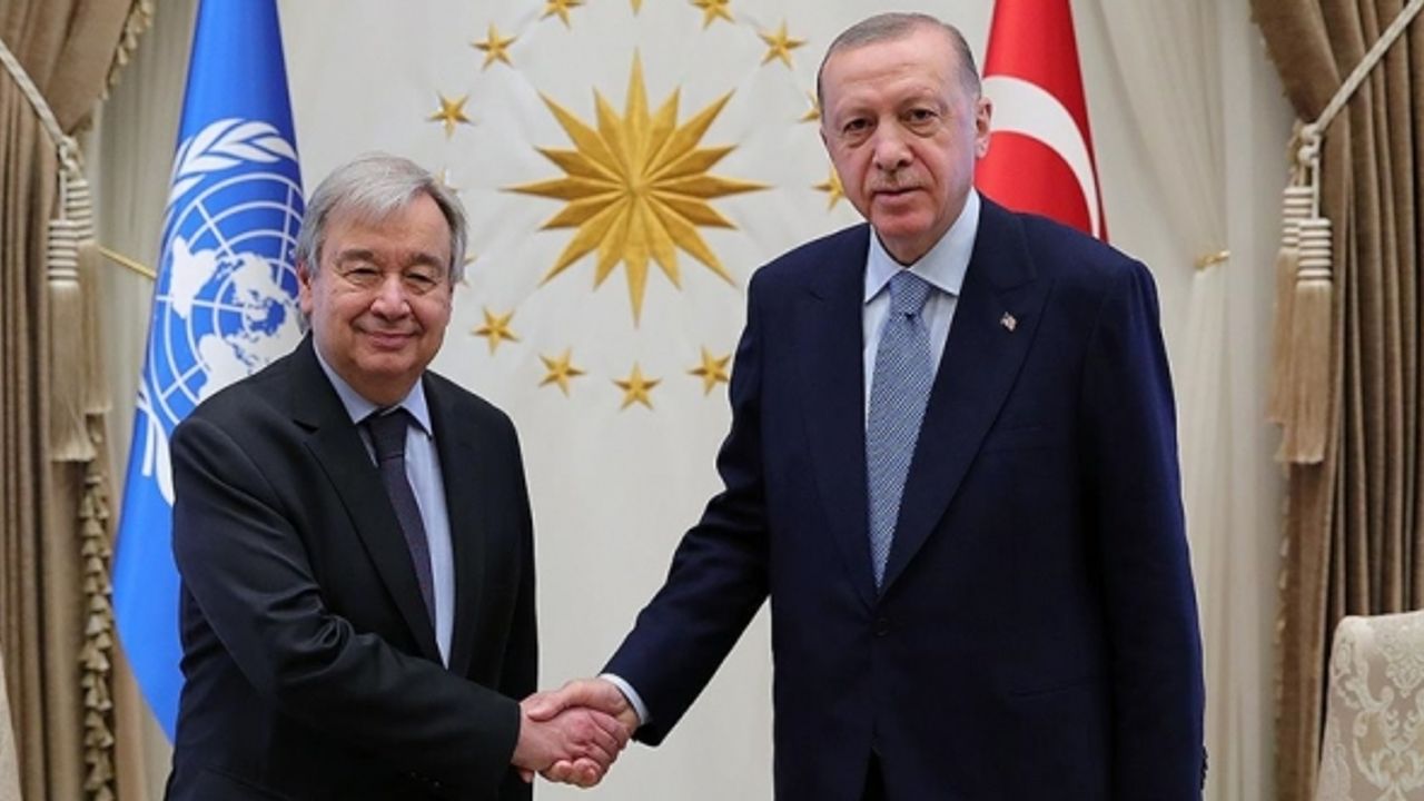 Erdoğan, BM Genel Sekreteri Guterres ile telefonda görüştü