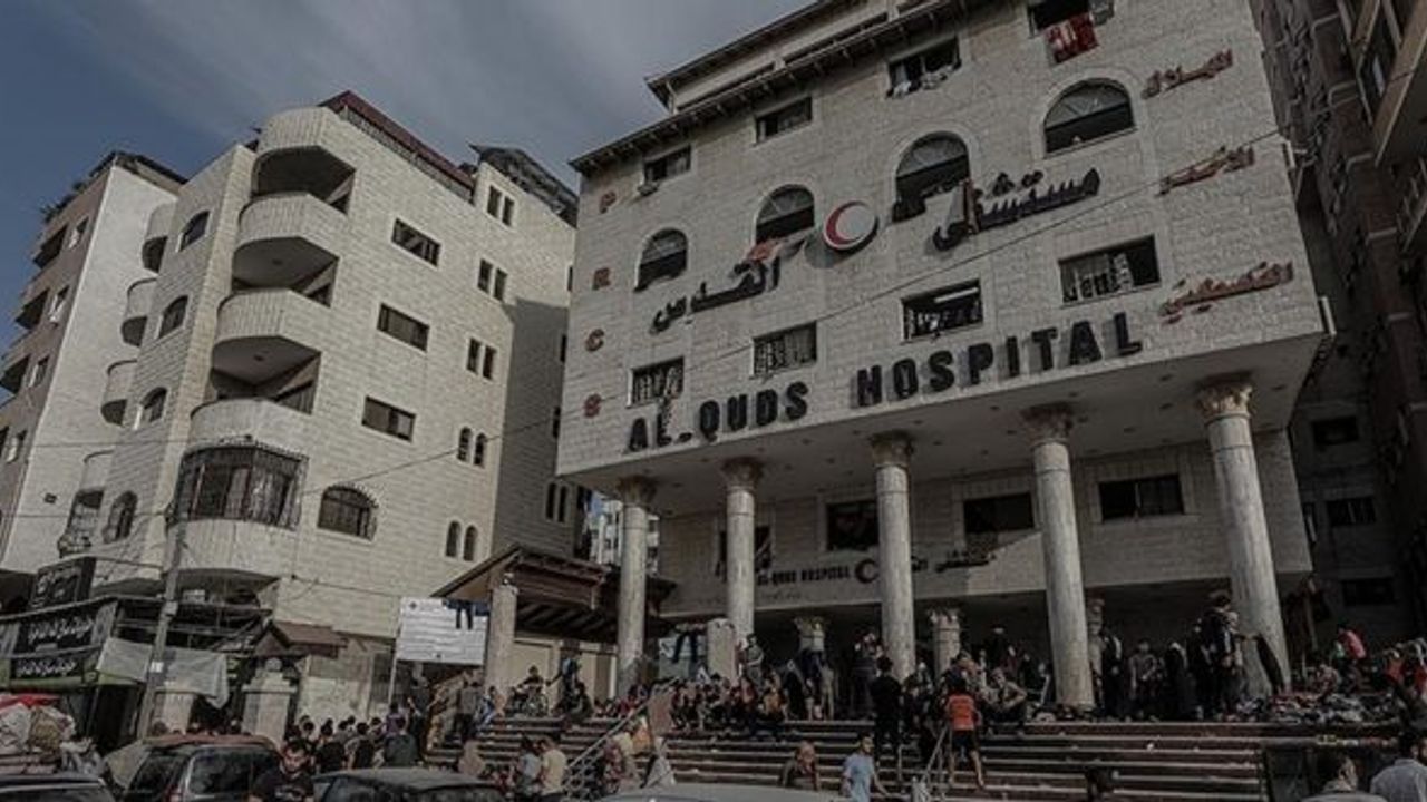 Gazze'deki Kudüs Hastanesinde yakıt 48 saat içinde tükenecek