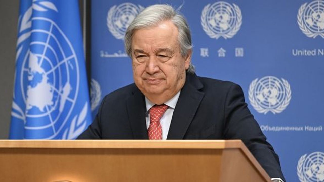 Guterres: Gazze, çocuklar için mezarlığa dönüştü