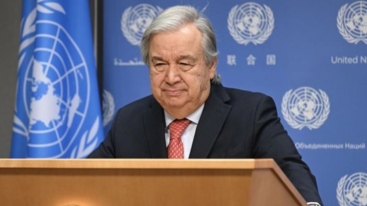 Guterres: "Gazze'deki sivil can kaybı, hiçbir çatışmada olmadığı kadar yüksek"