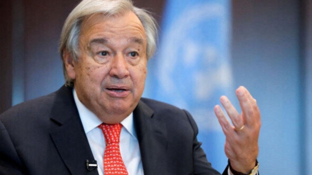 Guterres: “Gazze’de gerçek bir insani ateşkese ihtiyaç var”