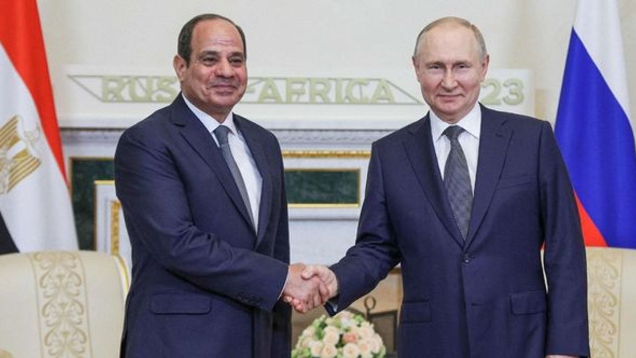 Putin ile Sisi Gazze'yi görüştü