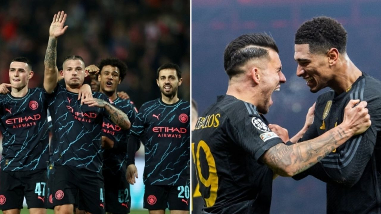 Devler Ligi’nin yenilmezleri Manchester City ve Real Madrid