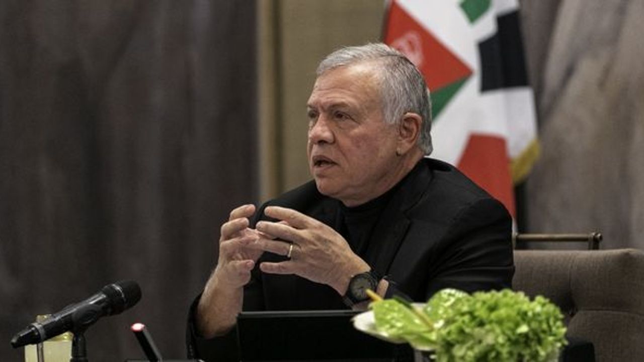Ürdün Kralı: "Filistin meselesi, Ürdün'e zarar verilerek çözülemez"