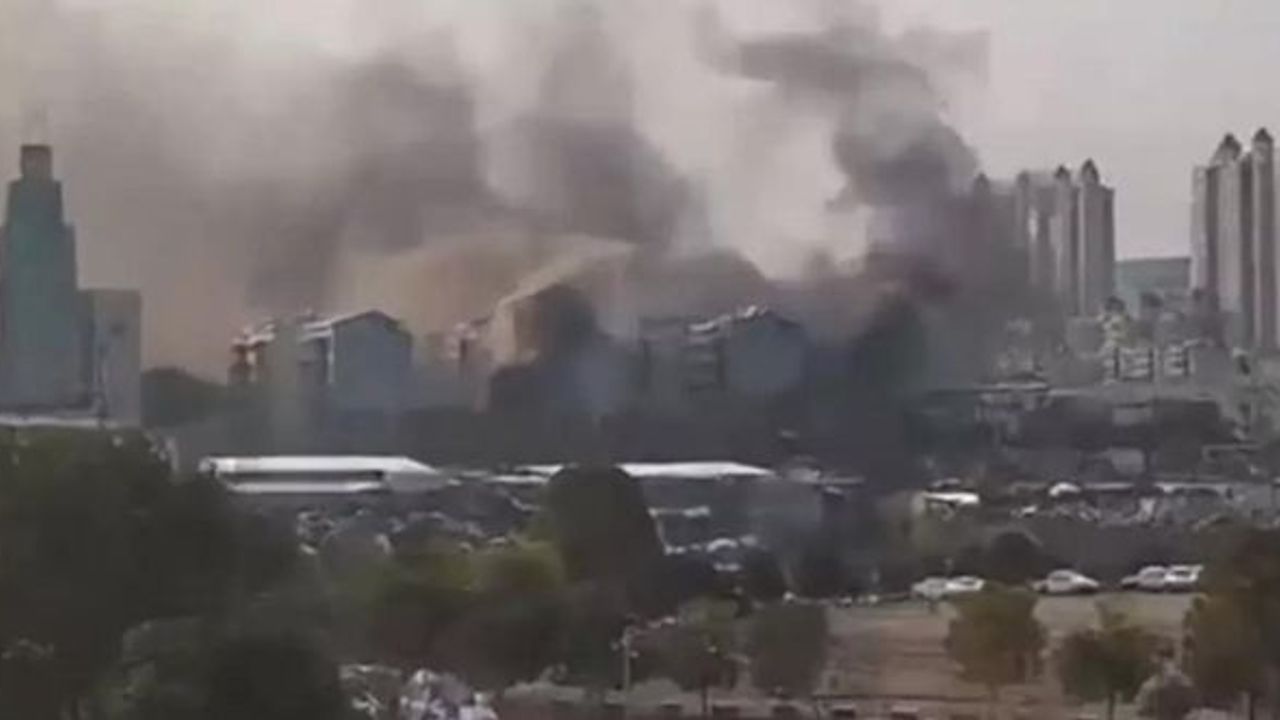 Çin'de yangın felaketi: 39 ölü