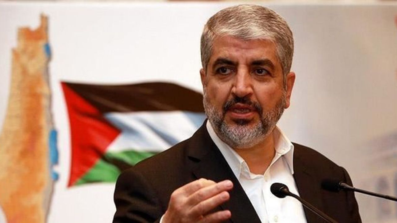 Hamas yöneticisi Meşal: "İsrail, Aruri'ye suikast düzenleyerek krizini ihraç etmeye çalışıyor"