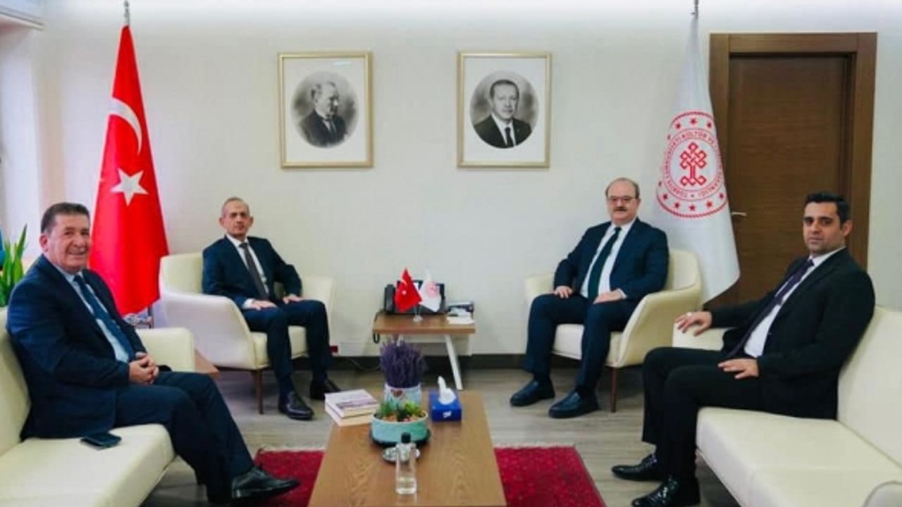 ITC Başkanı Turan ile Türkiye Kültür ve Turizm Bakan Yardımcısı görüştü
