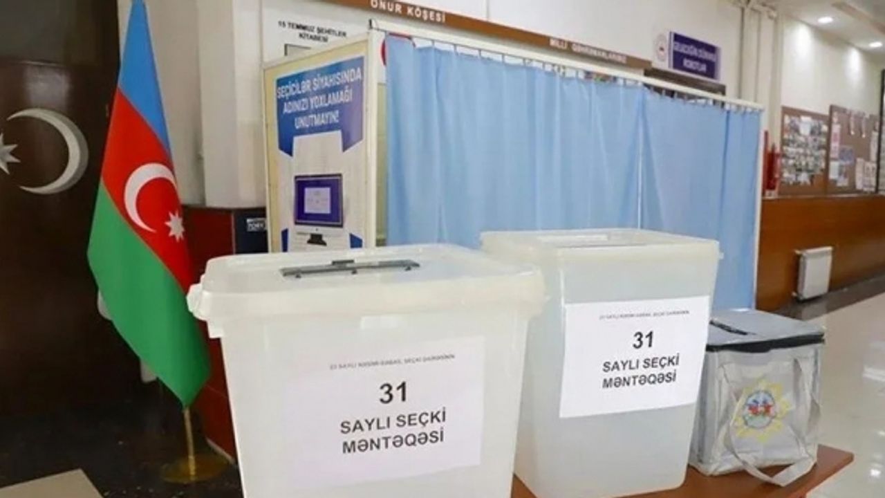 Azerbaycan'da cumhurbaşkanı seçimi için oy verme işlemi sona erdi