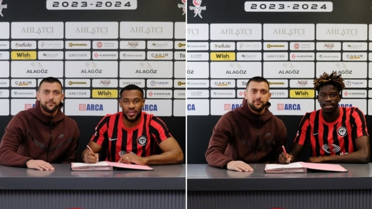 Çorum FK’den iki imza birden