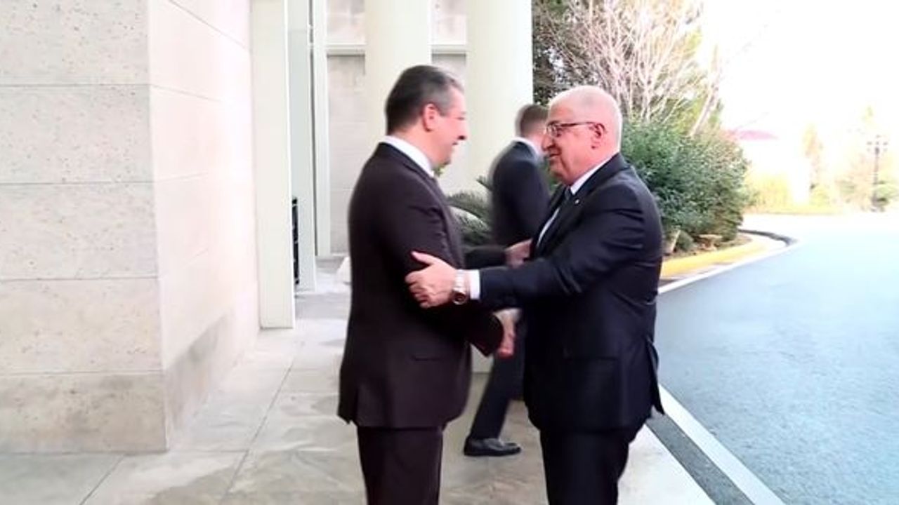 IKBY Başbakanı Barzani ile Bakan Güler görüştü