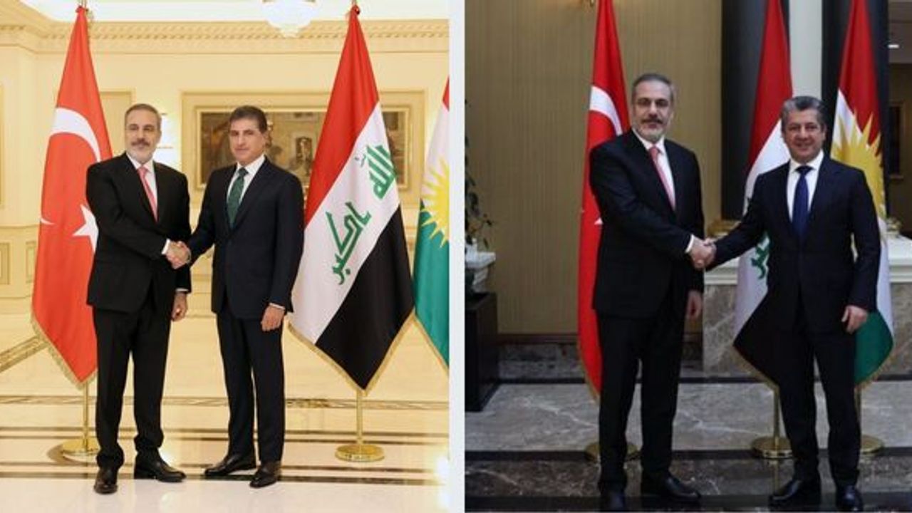 Bakan Fidan'dan IKBY Başkanı ve Başbakanı'na kutlama mesajı
