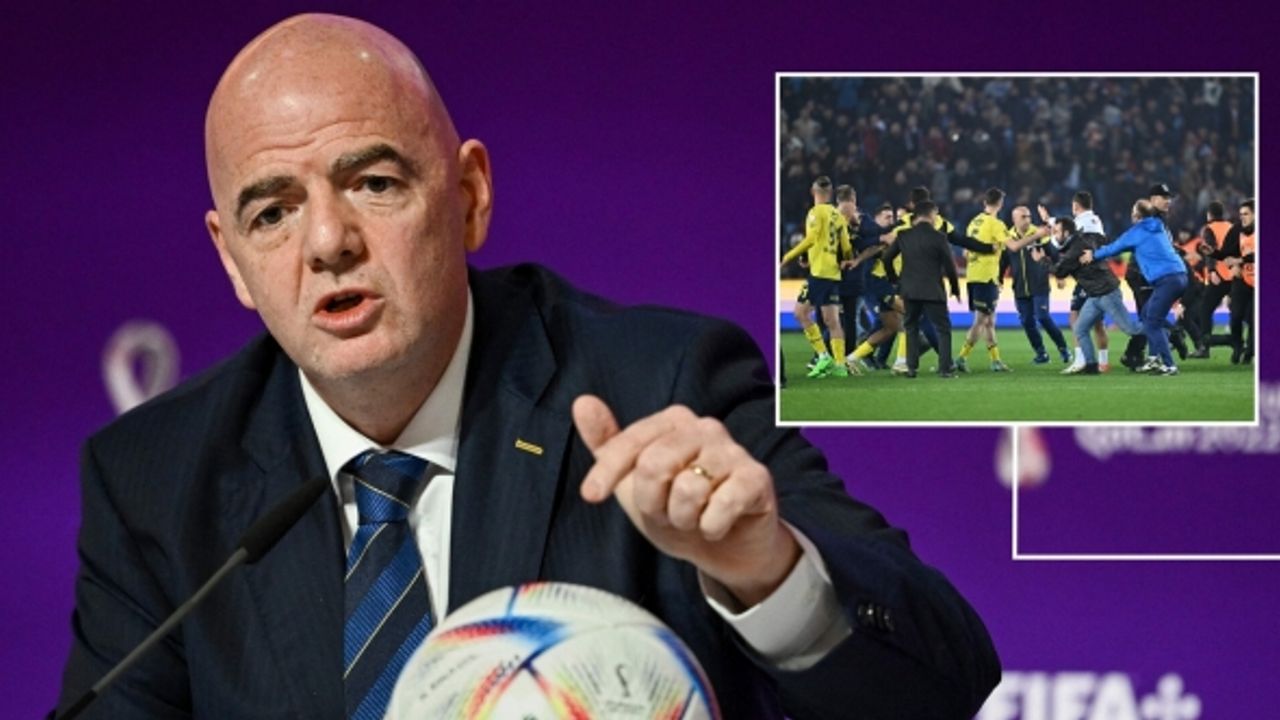 Infantino: Trabzon'daki şok edici olaylar...